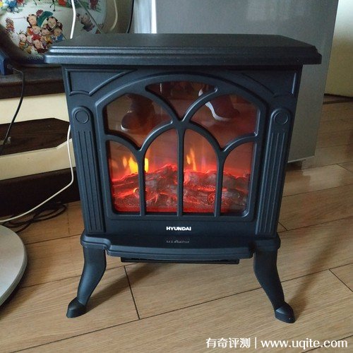 HYUNDAI韩国现代取暖器怎么样好用吗什么品牌，全屋家用电壁炉使用体验