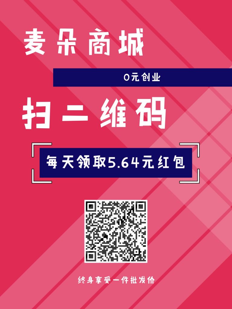 麦朵国际商城怎么注册？邀请码是842094653二维码