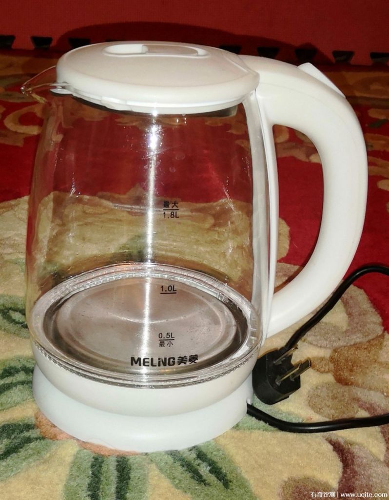 美菱电热水壶质量怎么样好不好，玻璃电热水壶MH1806评测(价格44.9元)